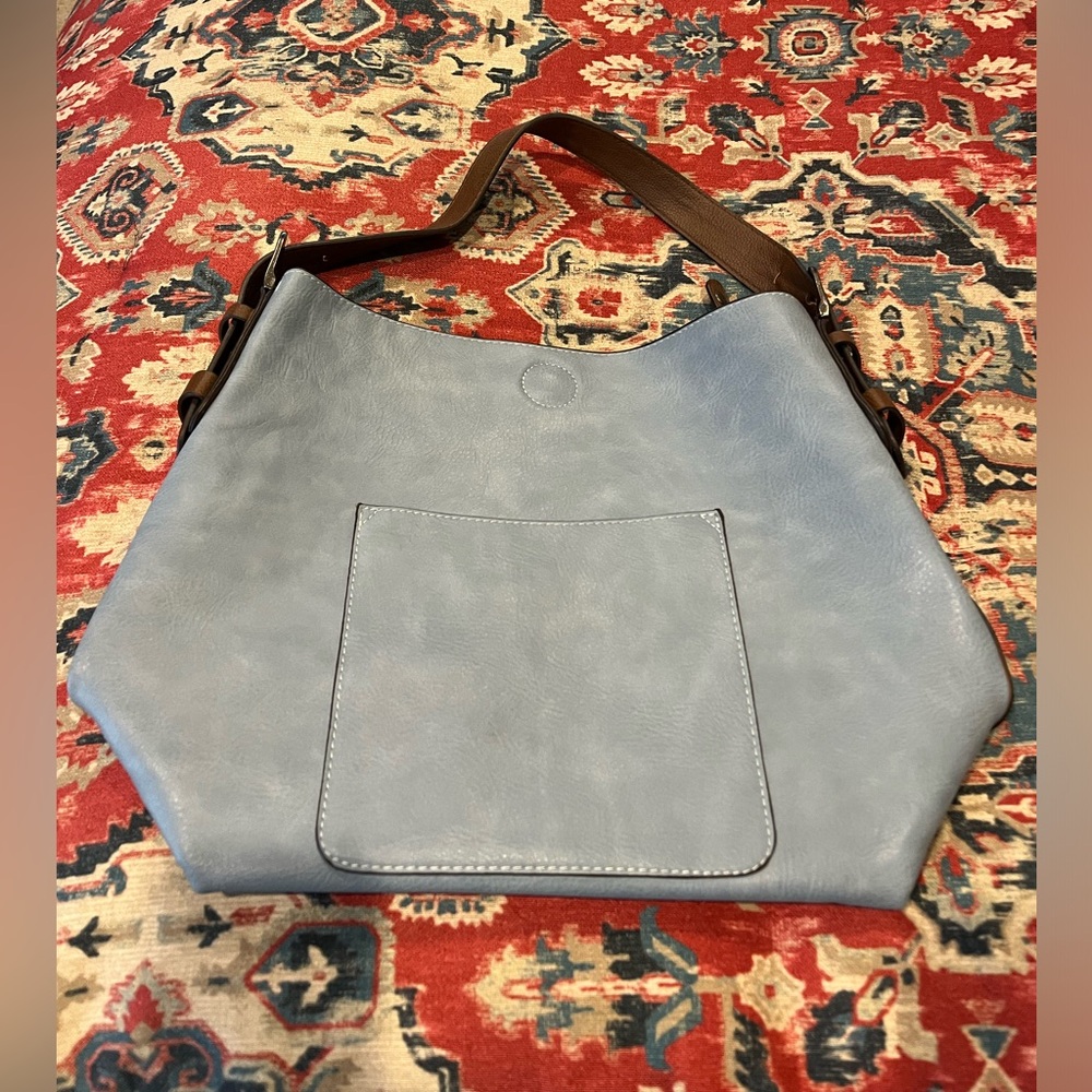 Wedgwood Blue Shoulder Tote, Barely used!!!